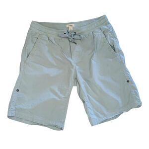 L.L. Bean Men’s Comfort Stretch Cargo Shorts Light Green Size Small Hiking